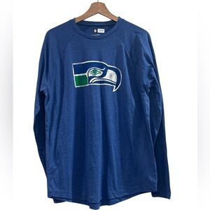 Seattle Seahawks Blue Long Sleeve Shirt NWOT